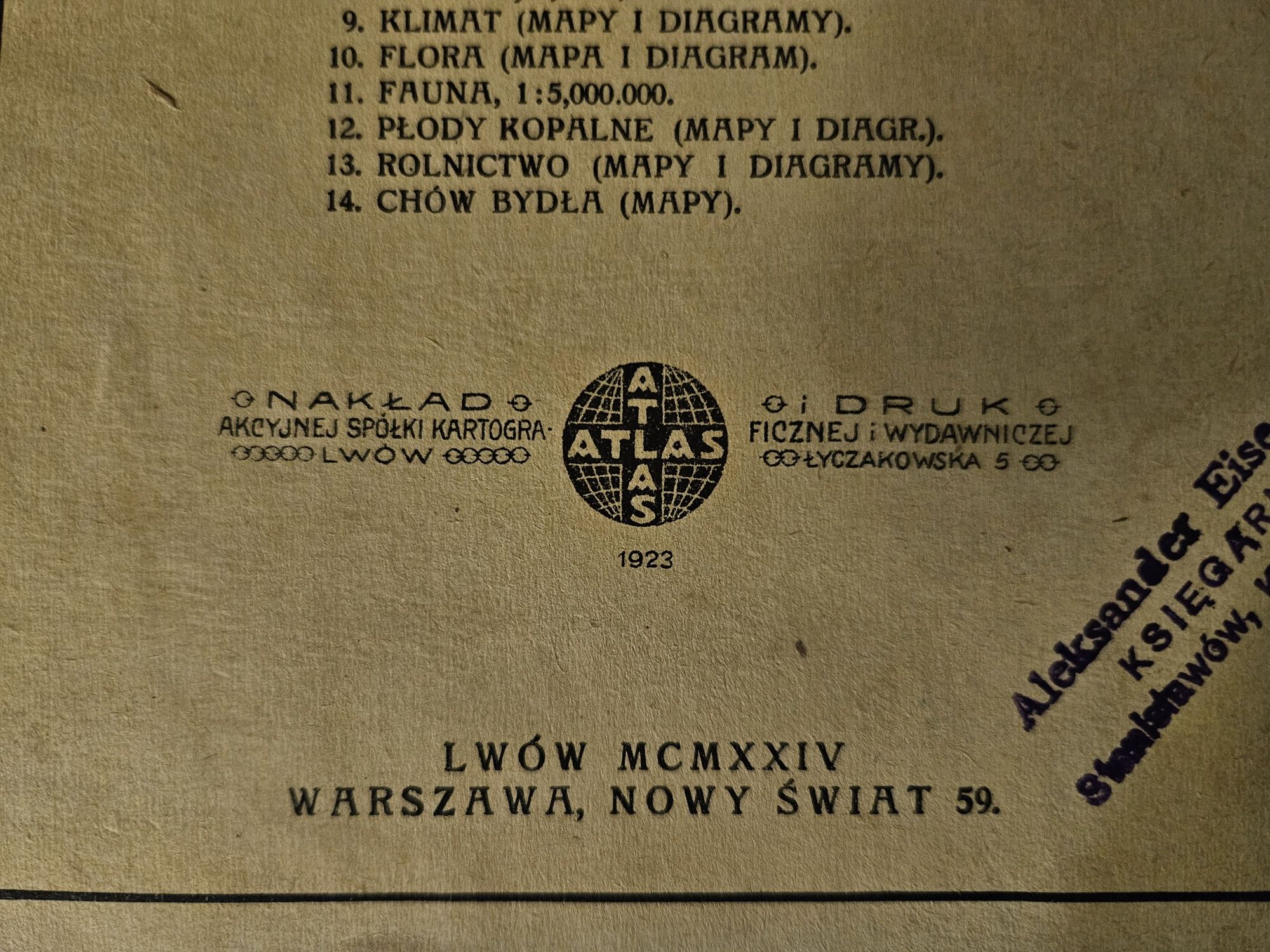 Atlas Polski 1923r