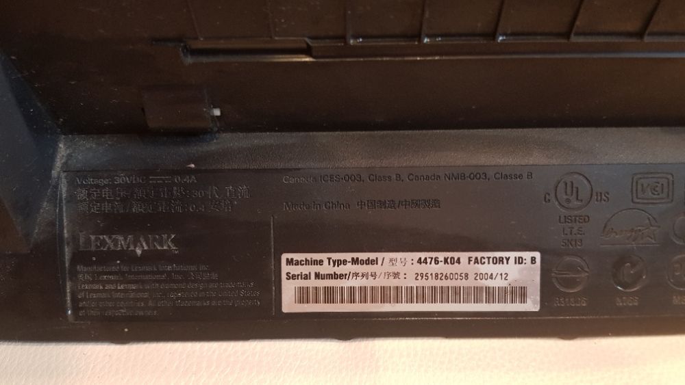 Сканер-принтер Lexmark X1180