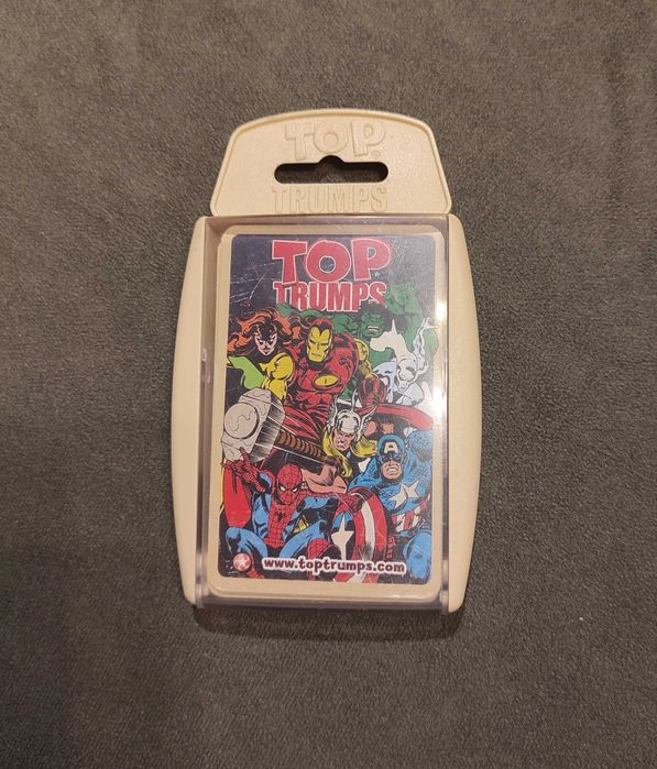 Karty Marvel Comics RetroTop Trumps