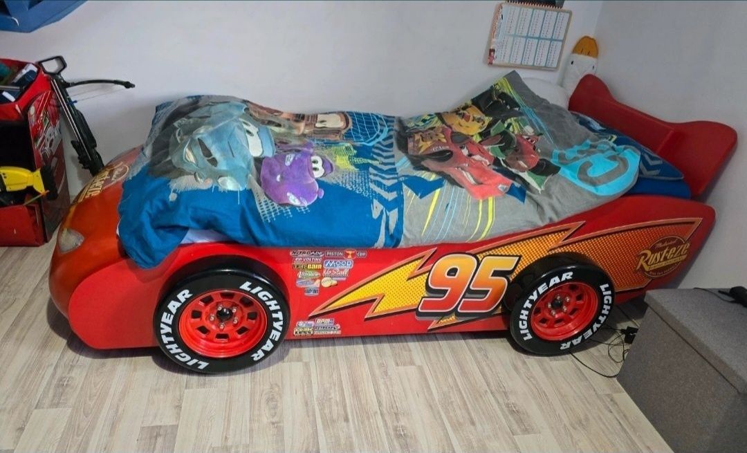 Łóżko dla chłopca McQueen.