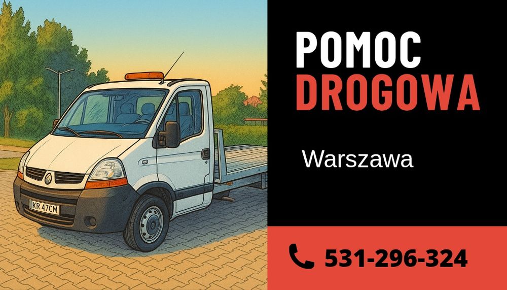 Laweta Pomoc drogowa transport holowanie
