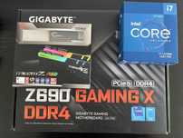 Procesor i7 12700k, 32GB DDR4, Z690 GIGABYTE GAMING X DDR4