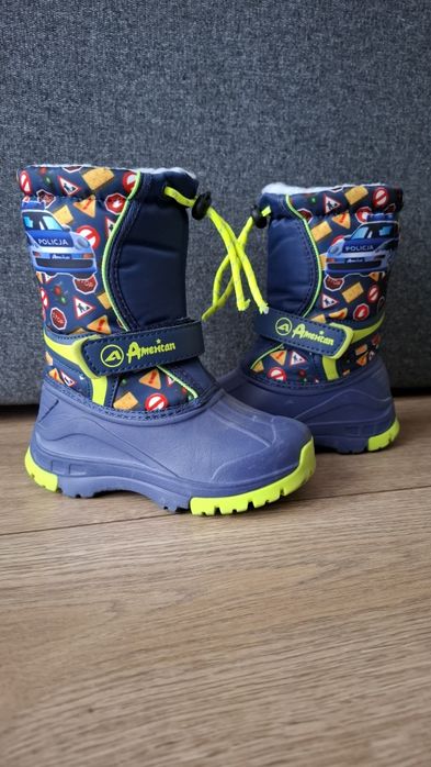 Śniegowce American Club gumowce piankowe ocieplane r.26