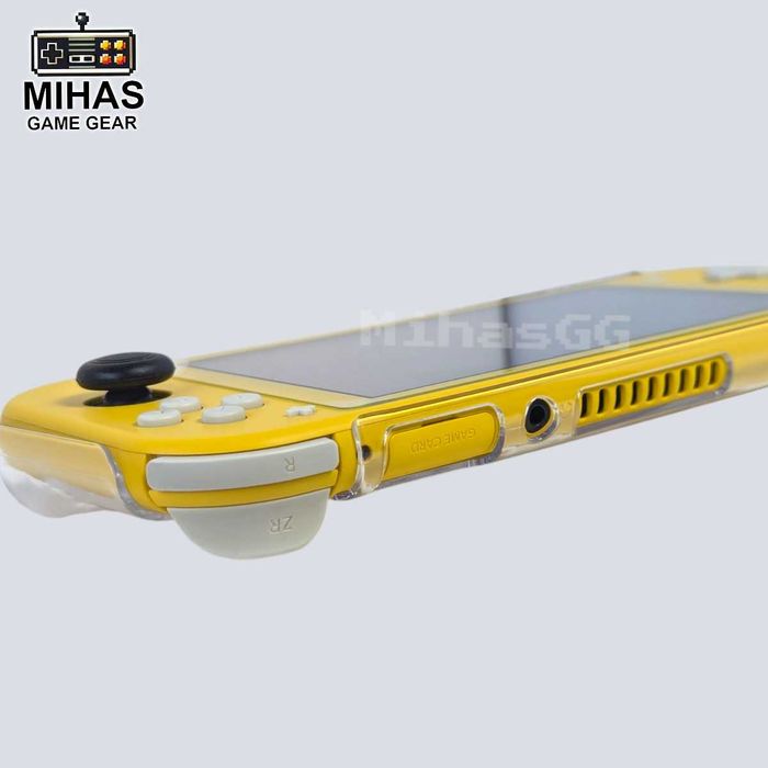 Nintendo Switch Lite Прозорий жорсткий чохол-бампер накладки на стіки