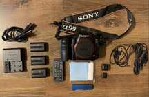 Sony alpha 99 pełnoklatkowy lustrzanka