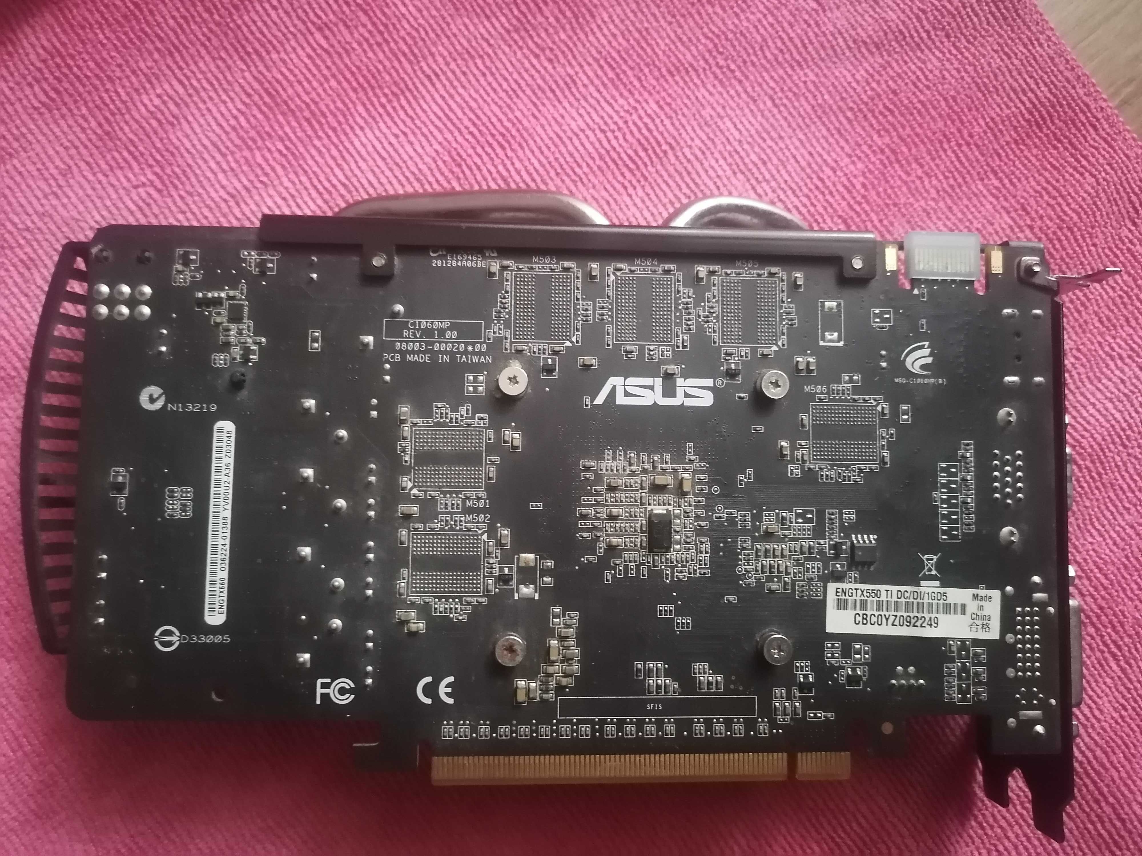 Відеокарта ASUS NVIDIA GeForce GTX 550 ti 1GB