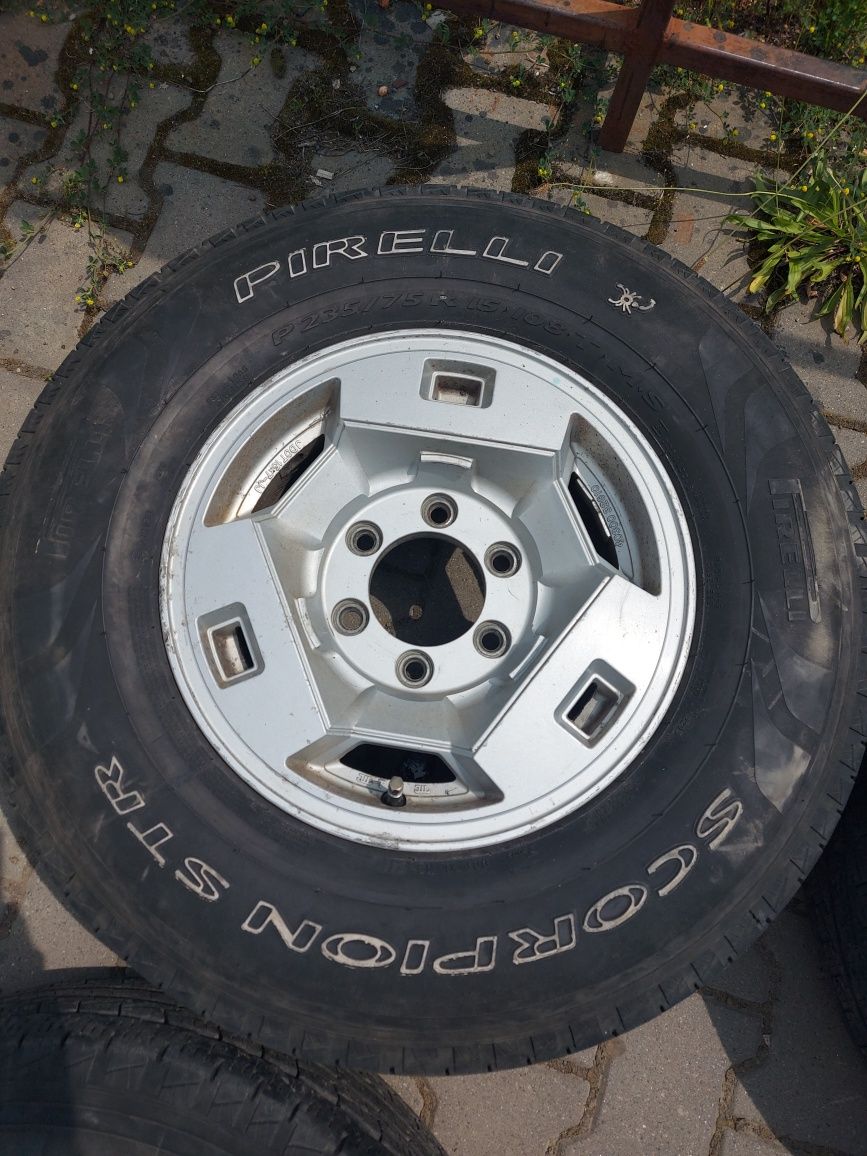 Диски 6×139'7×15 ford maverick  nissan navara terrano 2