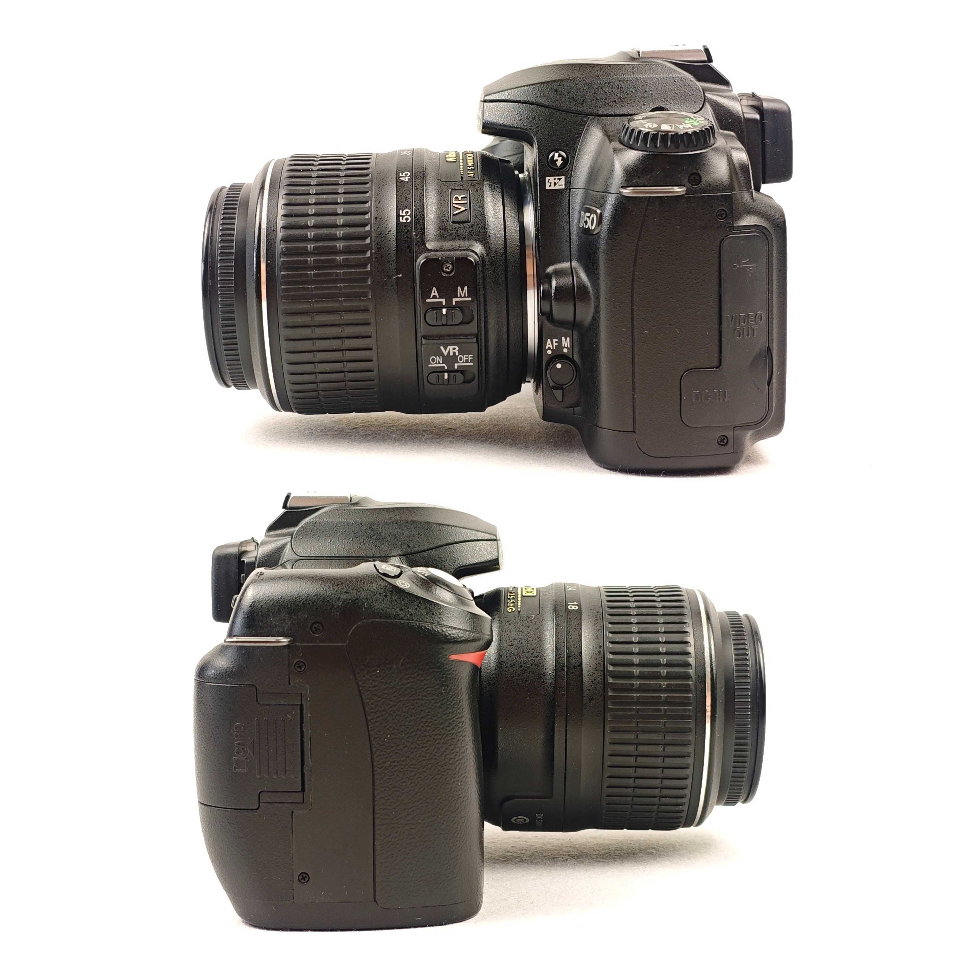 Дзеркальний фотоапарат Nikon D50 KIT 2Gb [CCD матриця/викрутка]