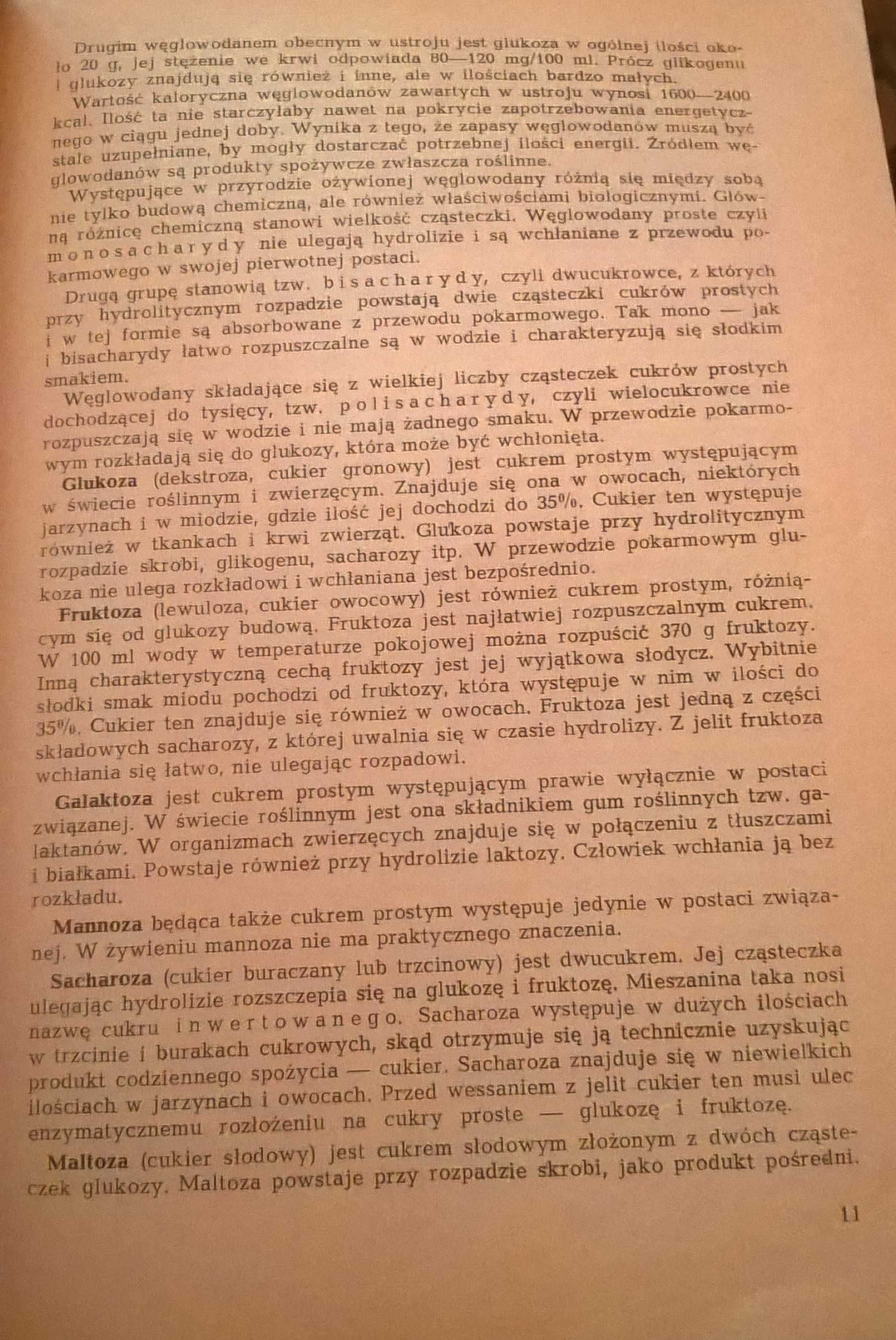 Produkty Spożywcze i ich Wartość Odżywcza Wysokińska 1969