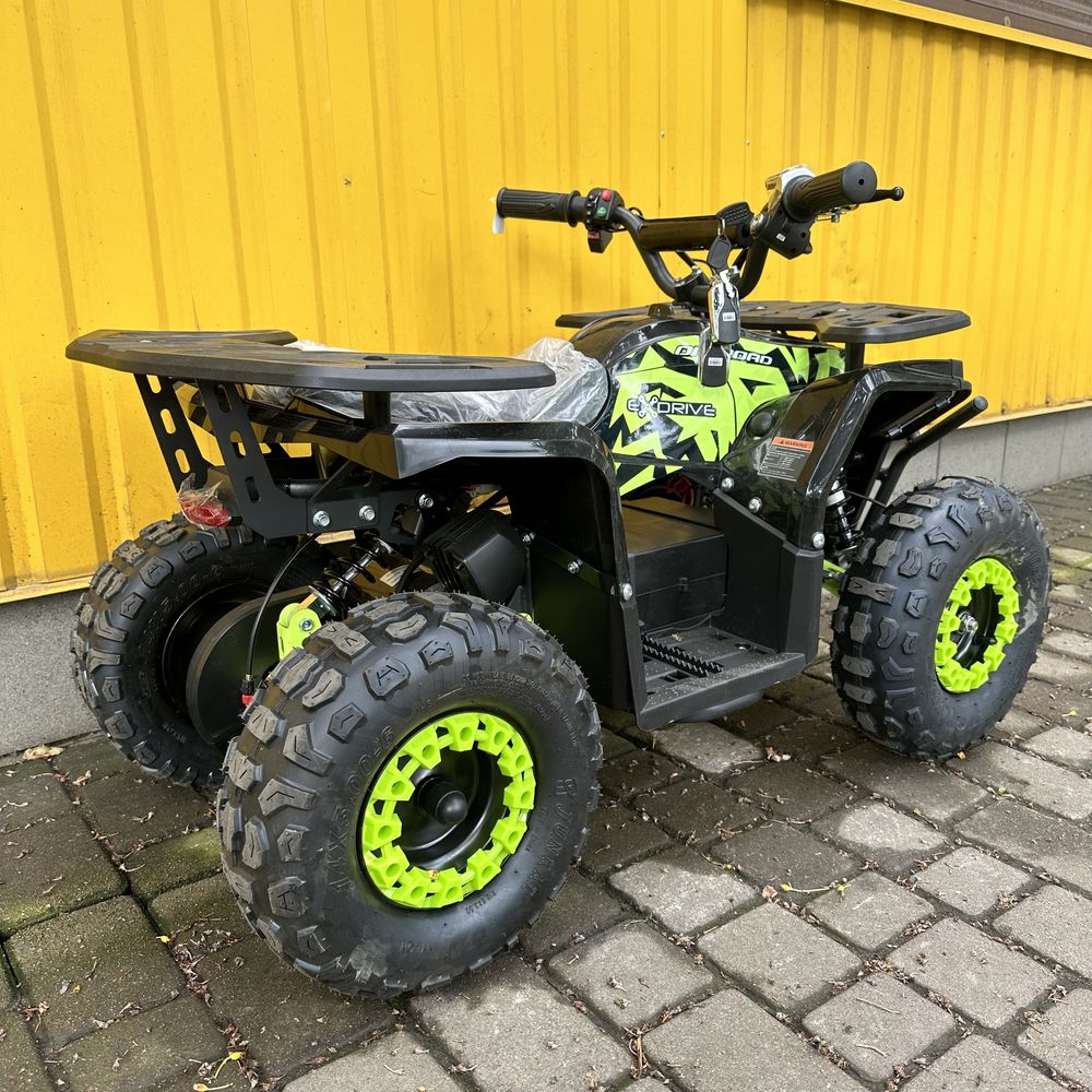 Новий дитячий електричний квадроцикл Exdrive FFA 1000W 48V12Ah електро