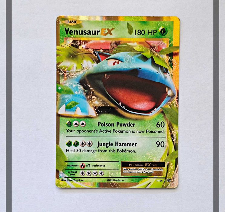 Venusaur Ex 1/108 EVO Pokemon ENG-NM