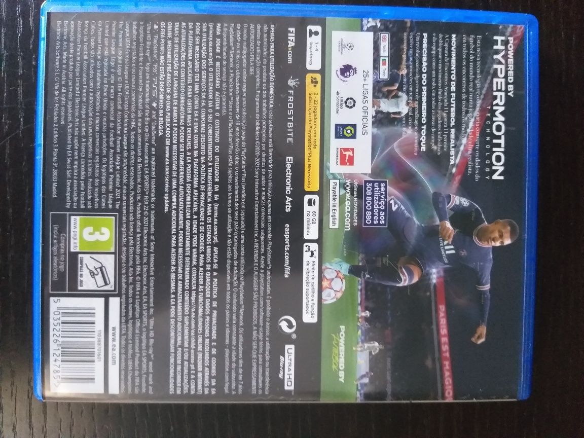 Fifa 2022  PS5 novo