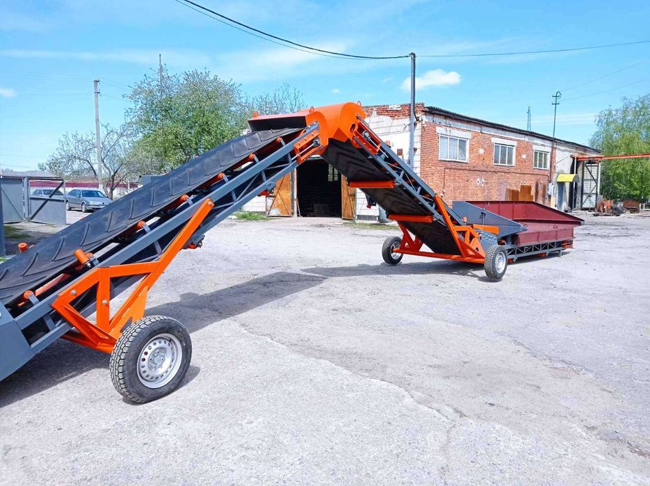 Мобільна завальна яма, конвейер, разгрузчик, транспортер, перегрузчик