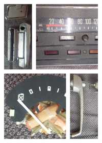 FIAT 125P licznik, hamulce 126p, klamka, popielniczka, inne