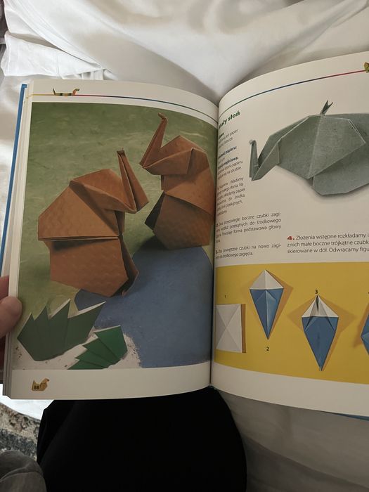 zestaw książek dla dzieci origami poradnik japonia kuba guzik i dzika