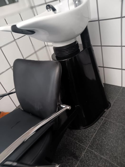 Rampa de lavagem cabeleireira