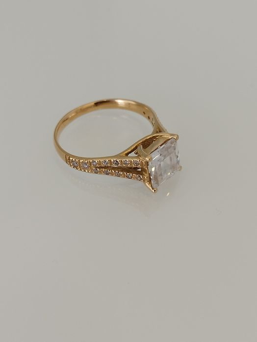 Anel em ouro de 19,2kt