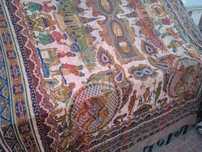 Colcha Seda Oriental Antiga