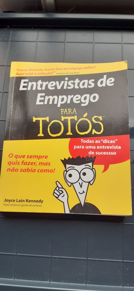 Livro Entrevistas de Emprego para Totos