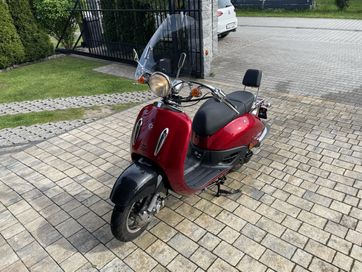 Retro skuter motorower 50ccm Fosti FT50QT-E