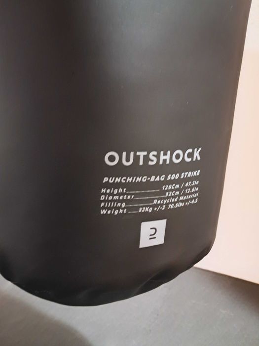 Saco de boxe OUTSHOCK 32kg