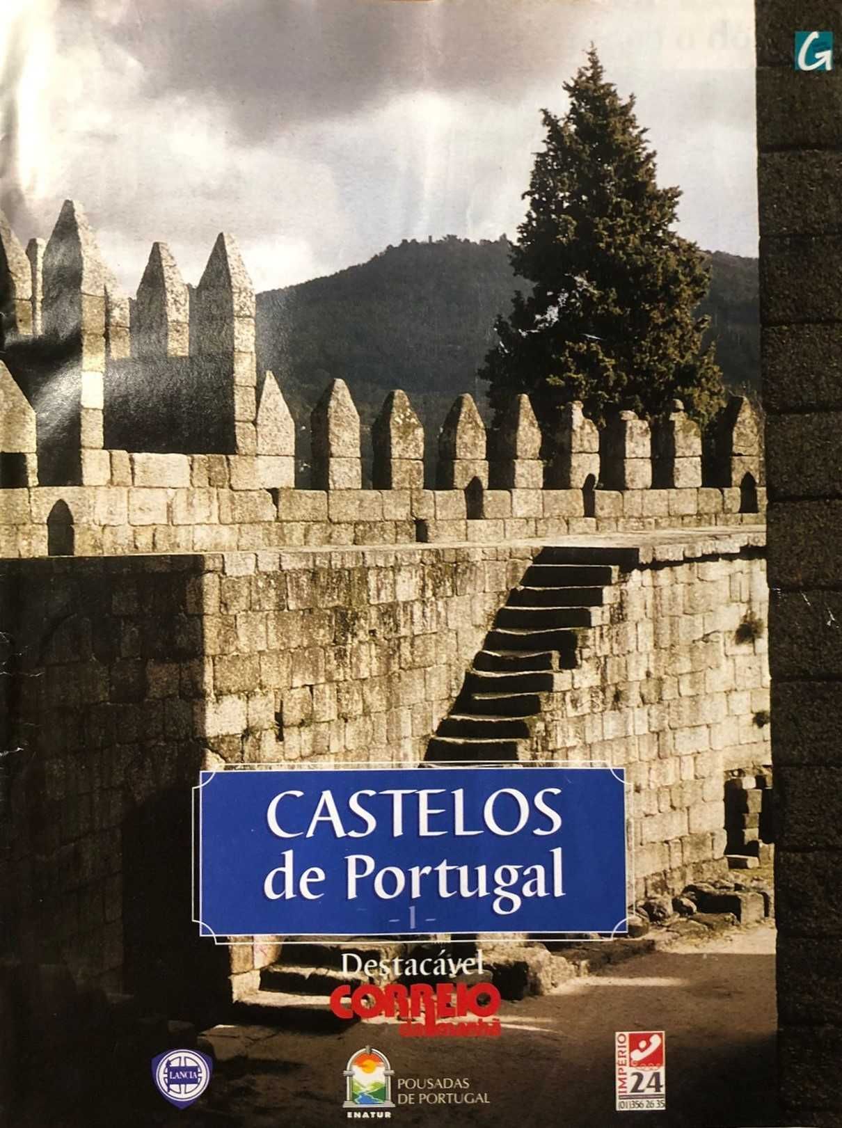 4 Fascículos Destacável CM “Castelos de Portugal"