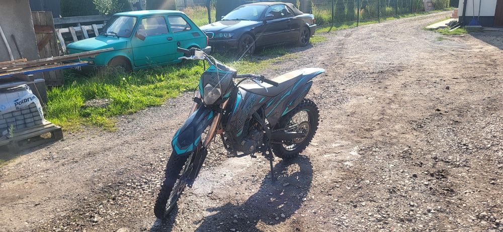 Cross Enduro Alfarad 250 4t gaznik z pomka