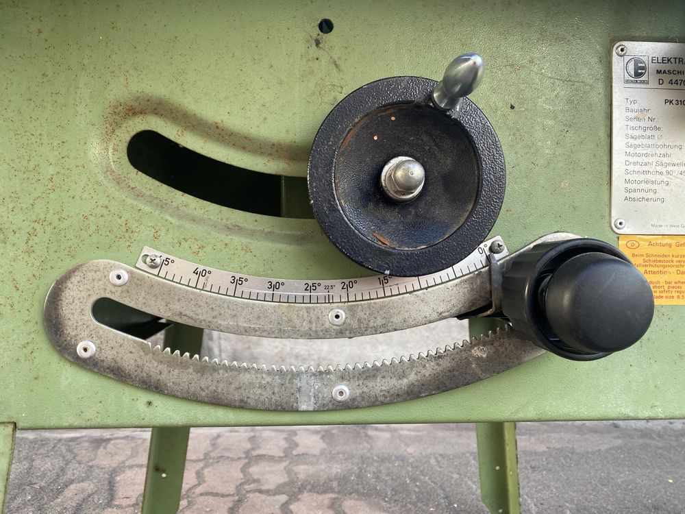 Piła formatowa elektra beckum pk250
