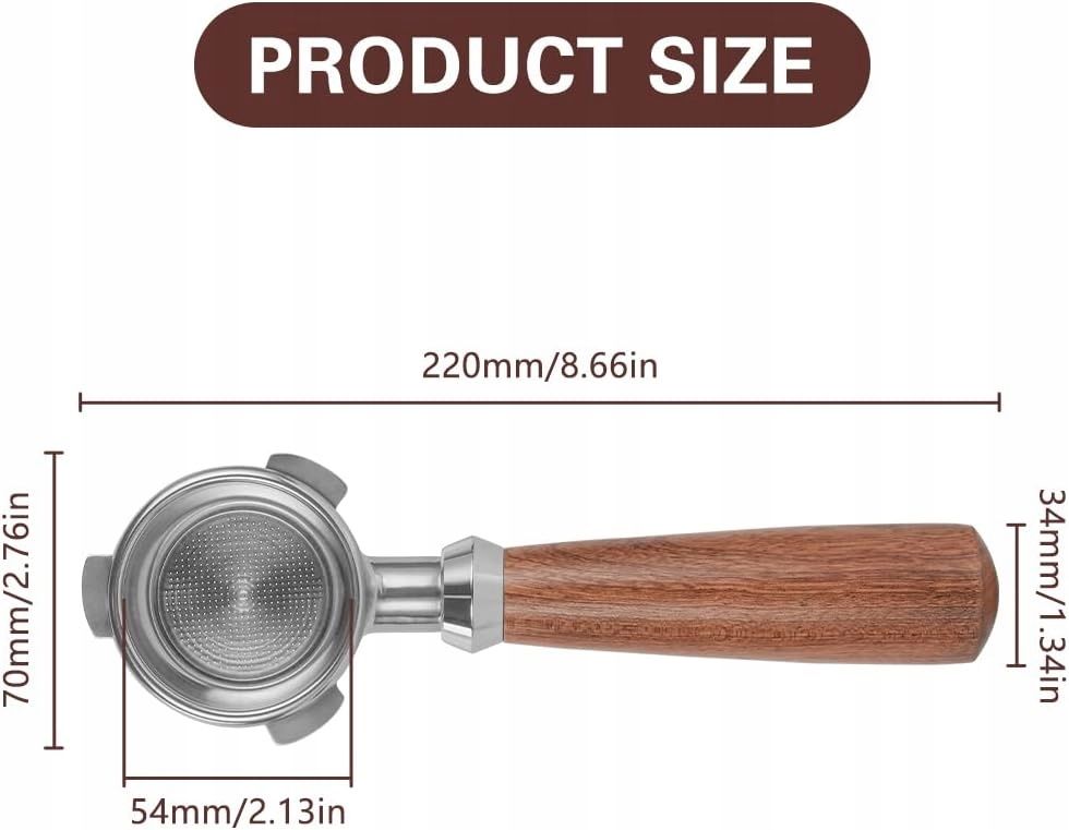 Kolba 54 mm bez dna z sitkiem do Barista Express Barista Pro