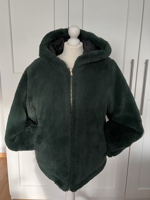 Ciepła futerkowa kurtka
