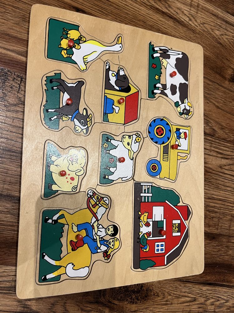 Sorter ukladanka drewniana puzzle