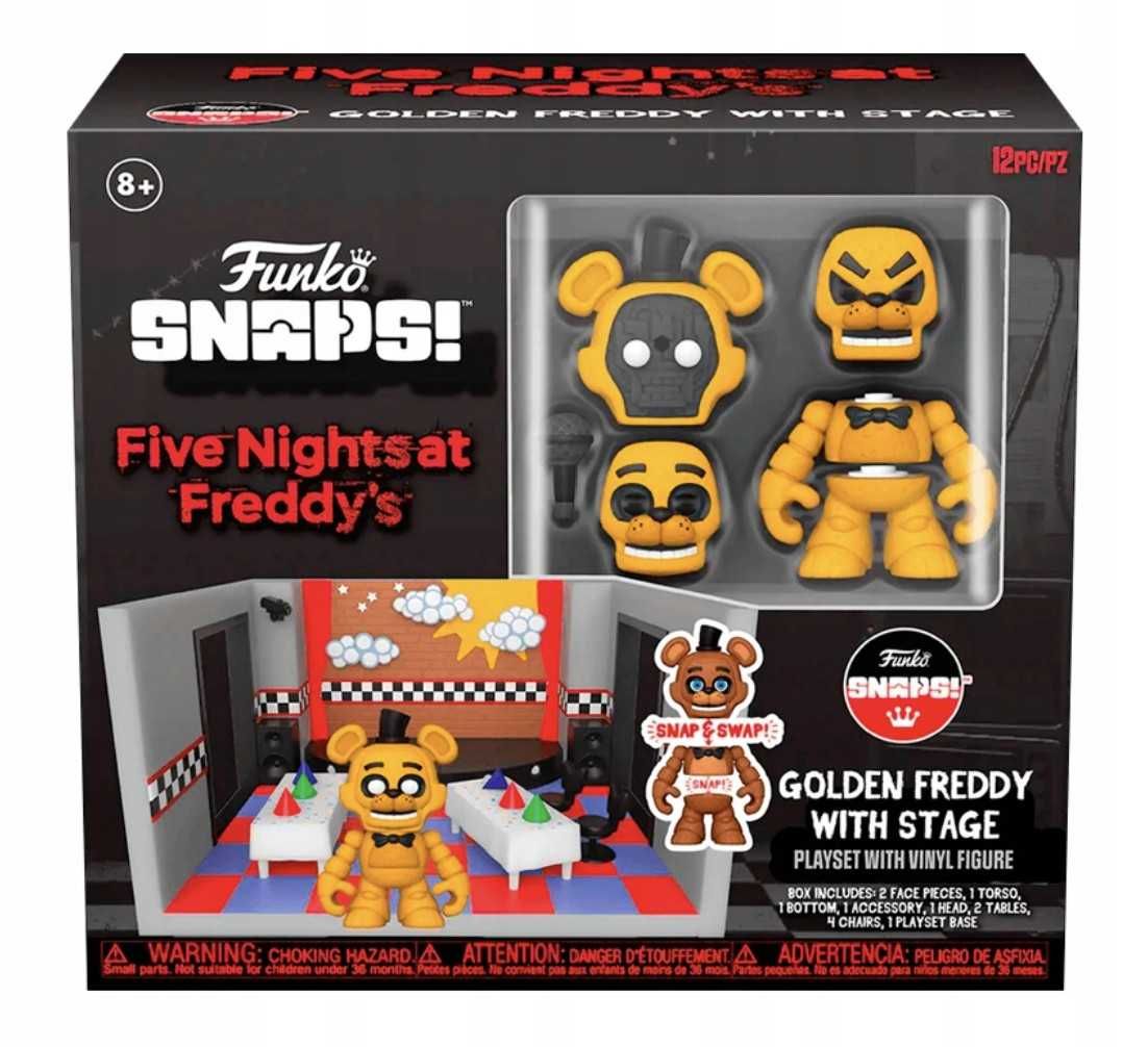 FNAF Golden freddy with stage, Scena