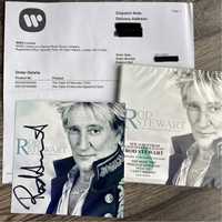 Rod Stewart - nowy album cd - autograf - podpis