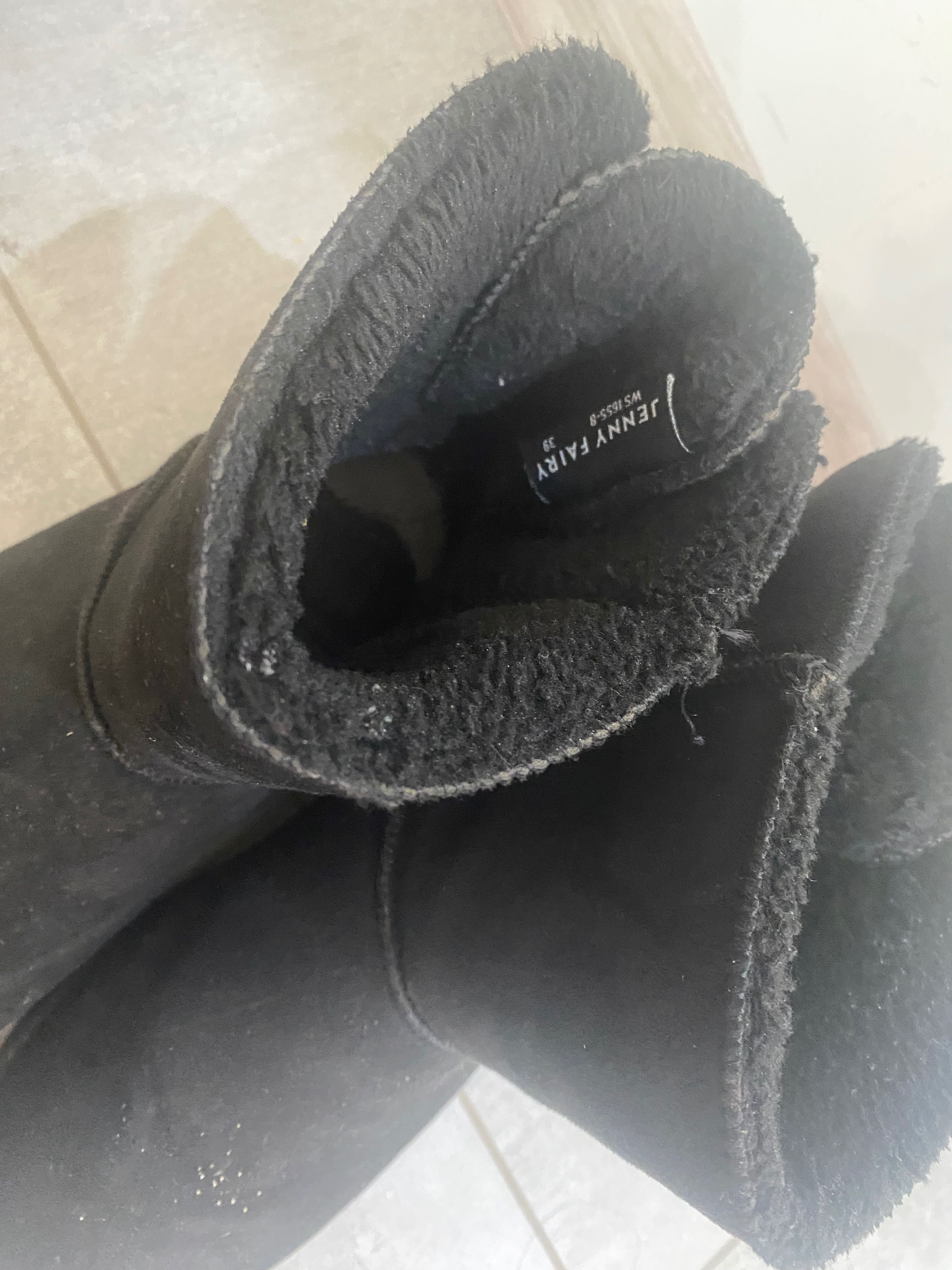 Buty 2 pary Botki Lasocki i śniegowce rozm 39