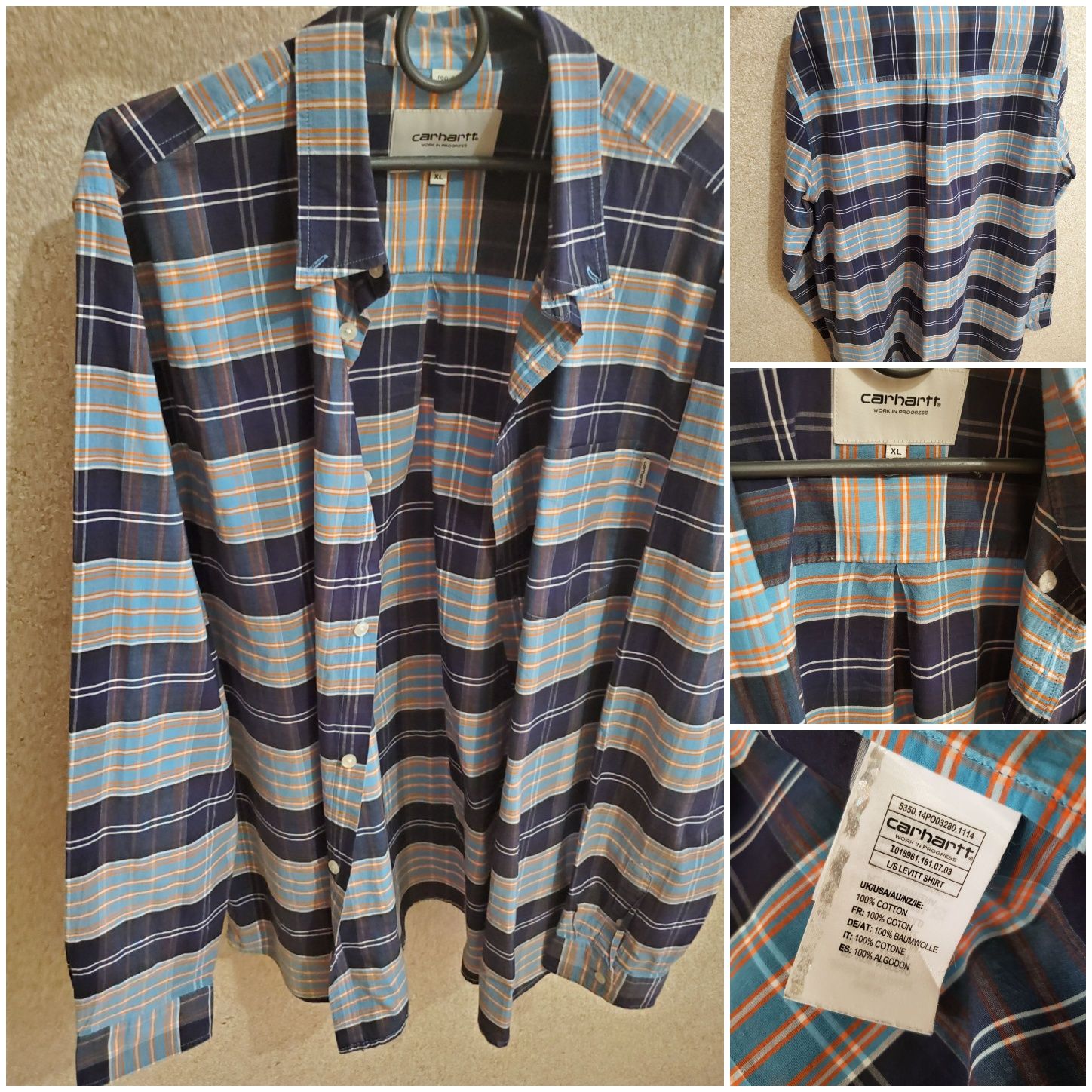 Рубашка чоловіча для відпочинку..HUGO .. CARHARTT.. North Face .. Napa