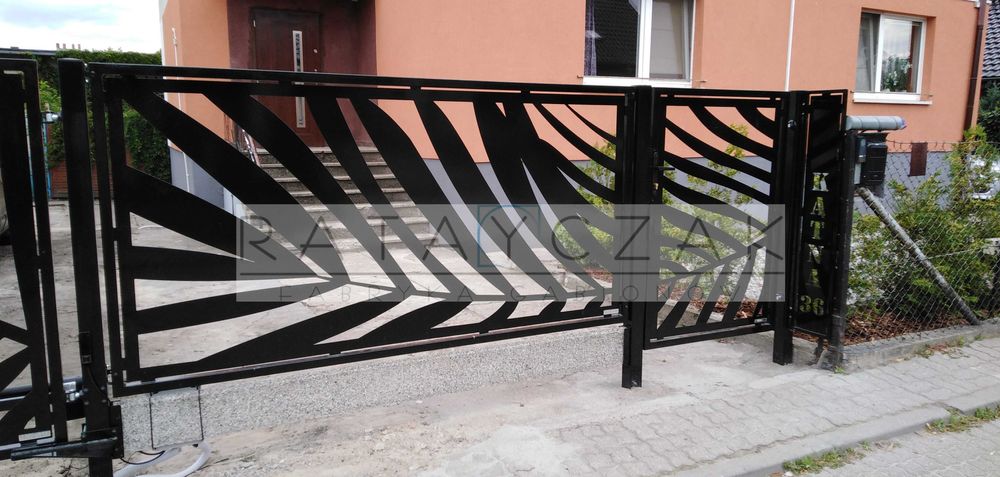 Przęsło laser CNC Nowoczesne projekt klienta wycinane PRODUCENT