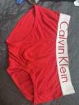 Bokserki czerwone calvin klein meskie