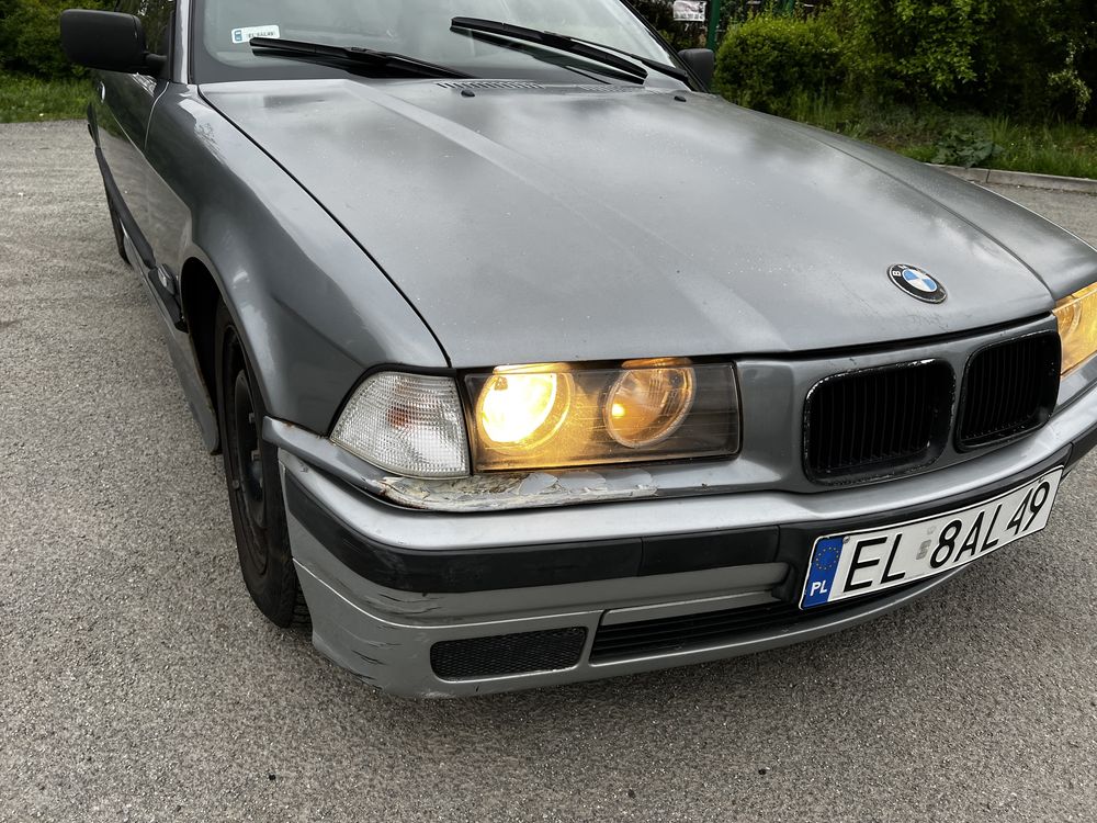 BMW E36 coupe 2.5 benzyna zdrowa buda zdrowy silnik