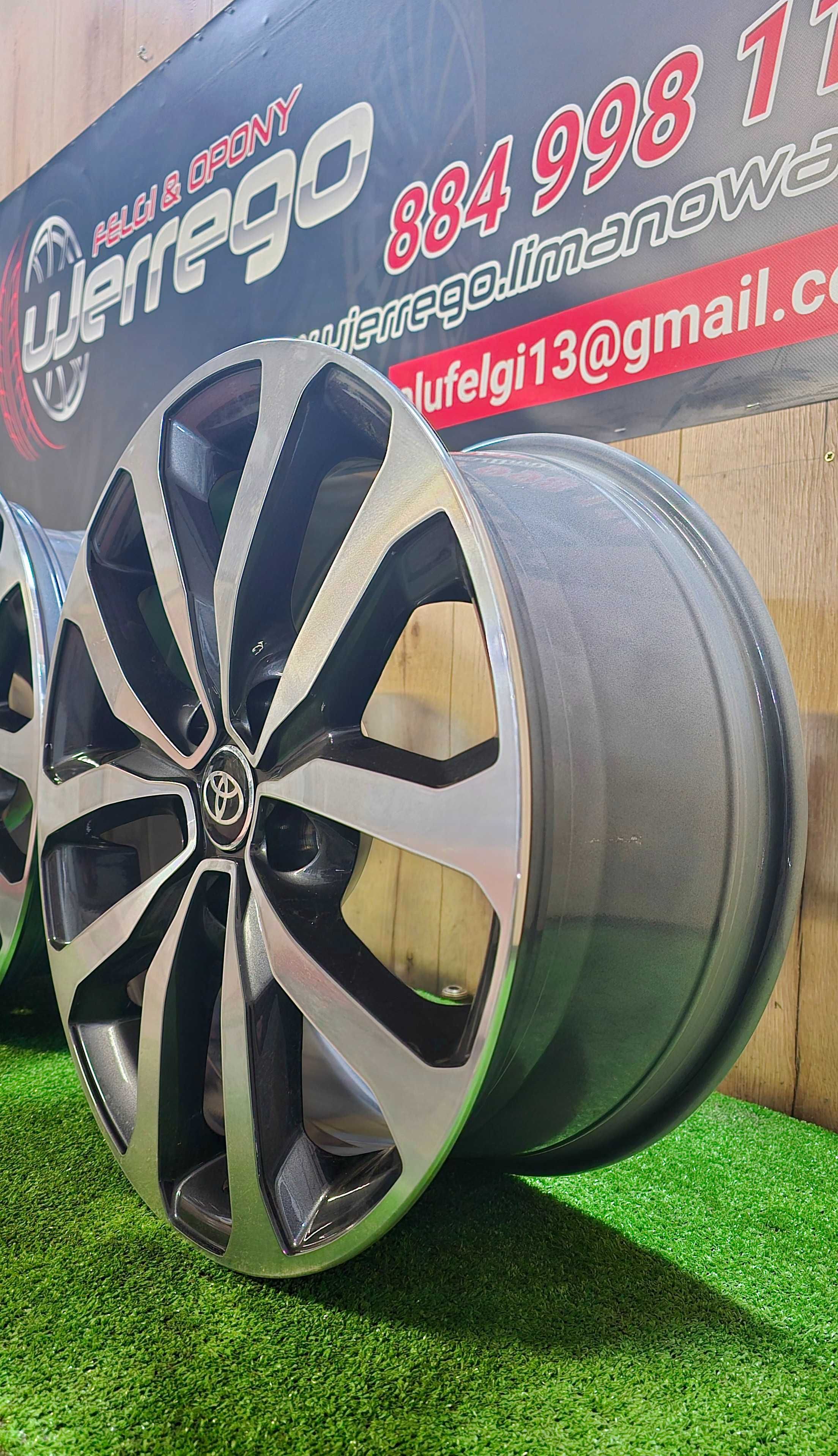 NOWE ALUFELGI TOYOTA 17x5x114,3 -Auris,Corolla, Ch-r,Prius+,Rav4,Yaris