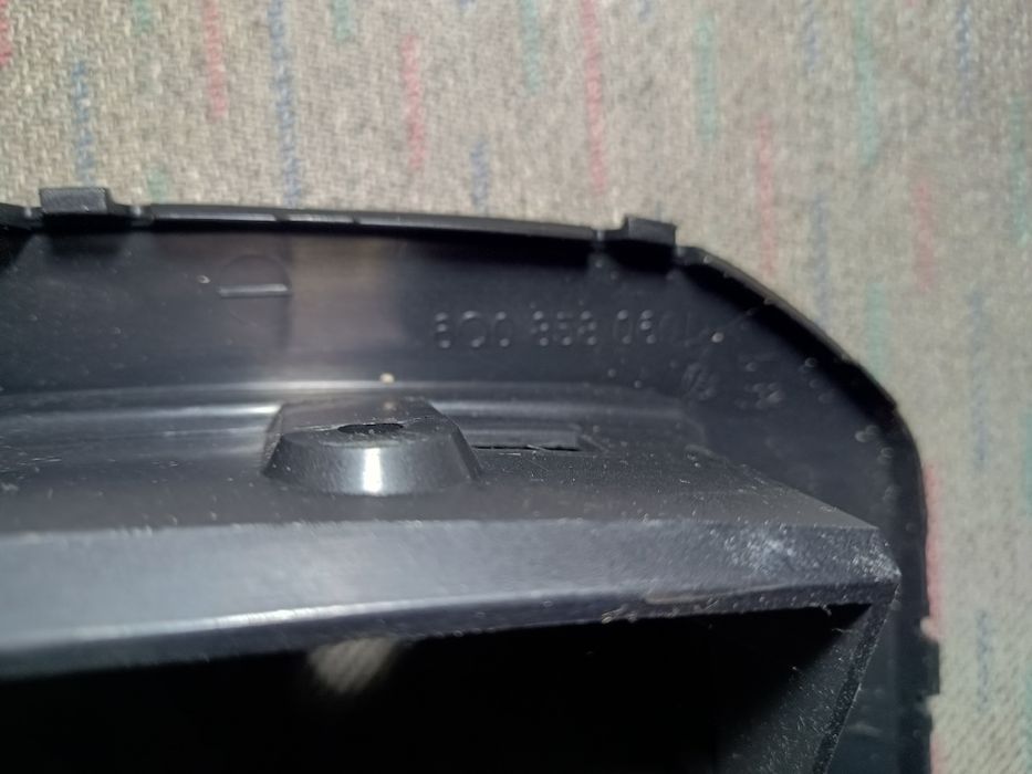 Ramka radia kratka nawiewu VW polo 9n oryginał komplet