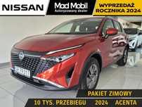 Nissan Qashqai 1 właściciel, bezpośrednio od dealera, pakiet zima, metalik, 140 KM,