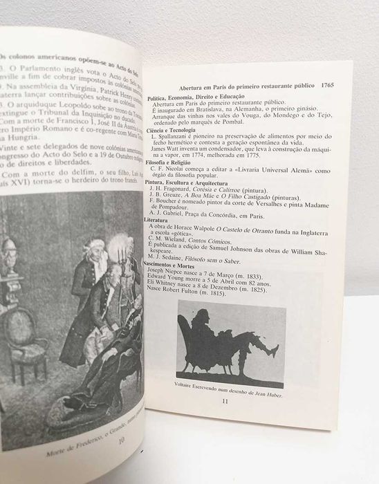 Cronologia Enciclopédica do Mundo Moderno (1763/1815)