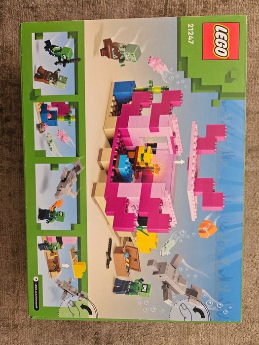 LEGO Minecraft - Dom aksolotla 21247.
