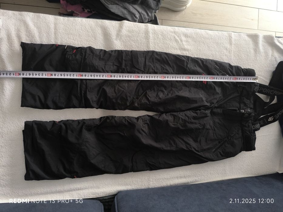 4F Spodnie narciarskie długość 82cm