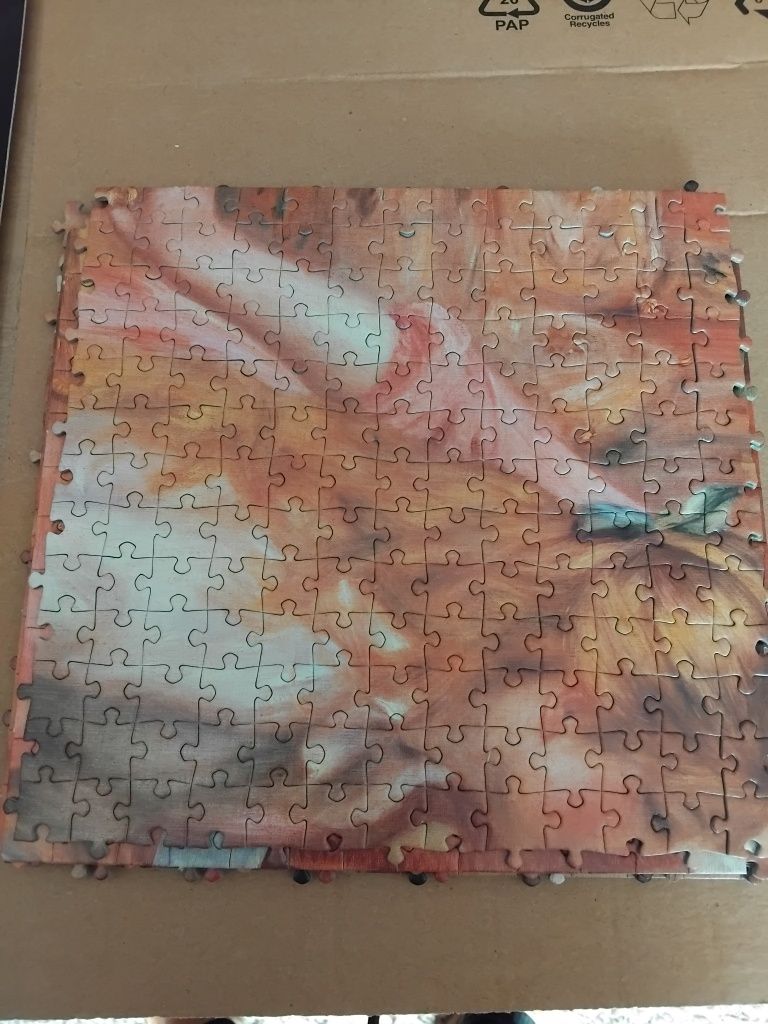 Puzzle montado 1000 peças