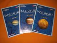 Mars, Jowisz, Saturn- Inne światy..Trzy Zeszyty National Geographic.