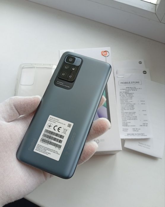 Xiaomi redmi 10 Carbon grey NFC 4/128Gb