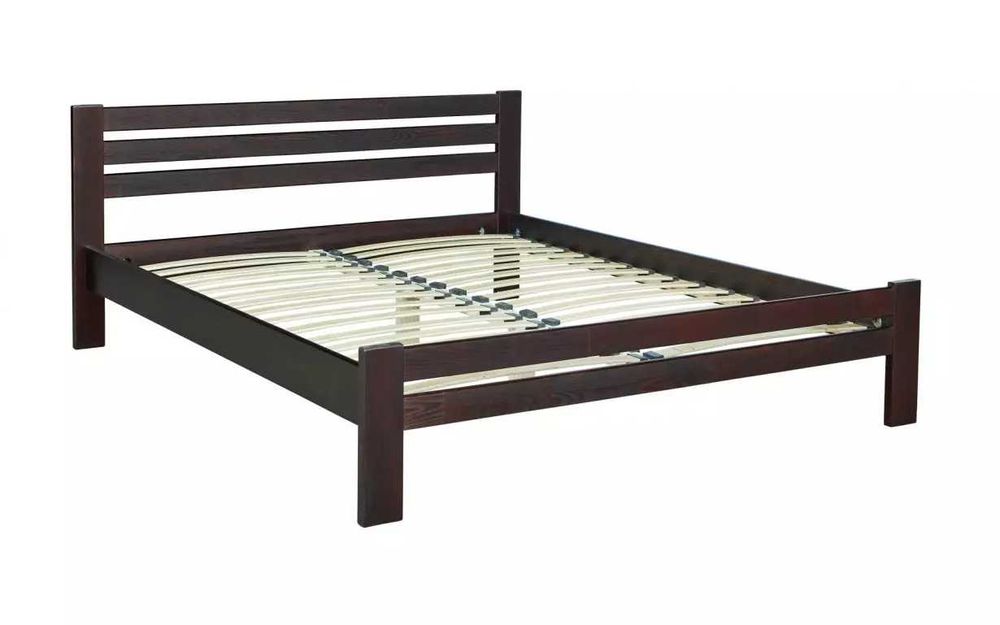 Стильная Кровать "Алекс" 140×200 натуральное дерева (сосна)