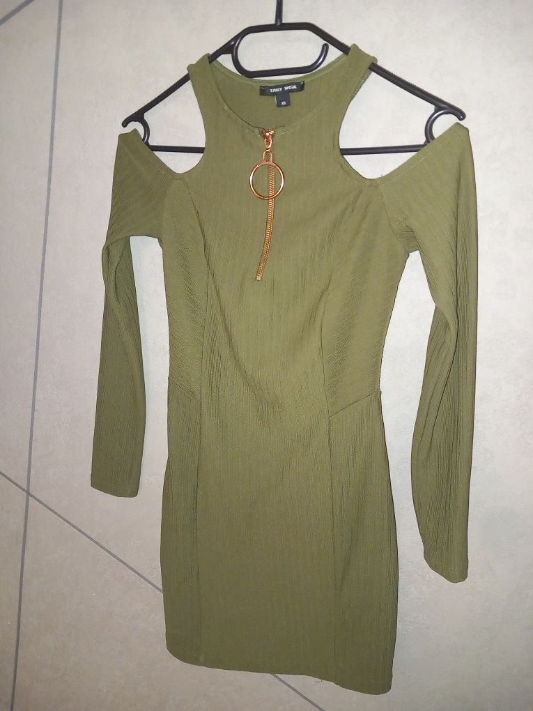 Sukienka khaki XS