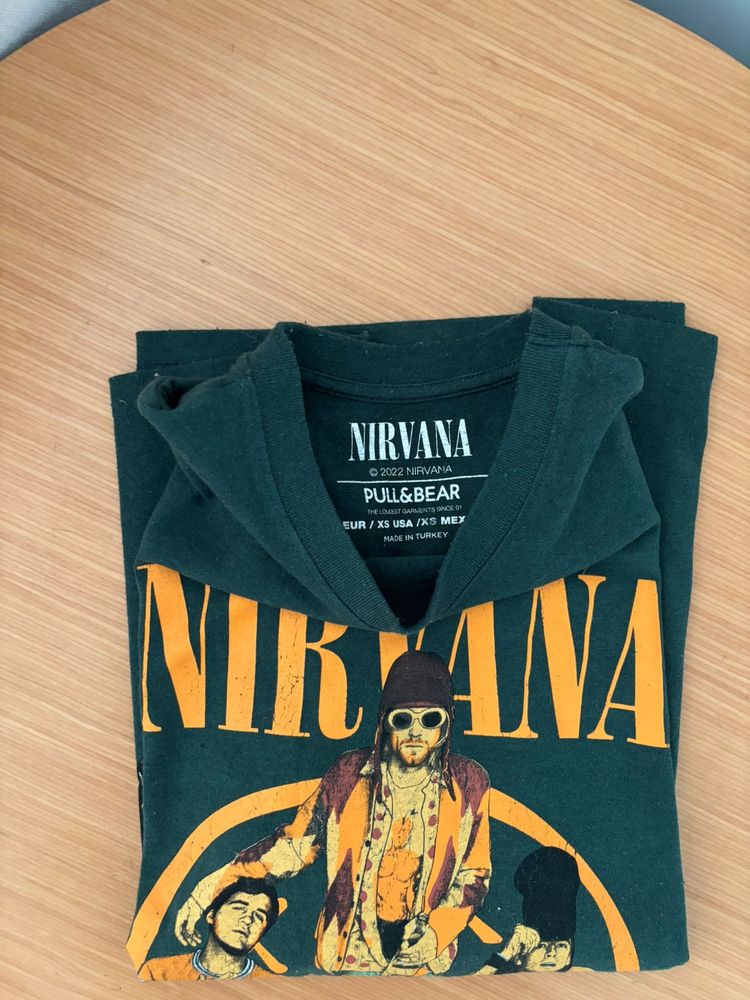 T-Shirt Nirvana - Como NOVA